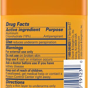 ⁦Arm & Hammer, UltraMax, Solid Antiperspirant Deodorant, Powder Fresh, 1 oz (28 g)⁩ - الصورة ⁦2⁩