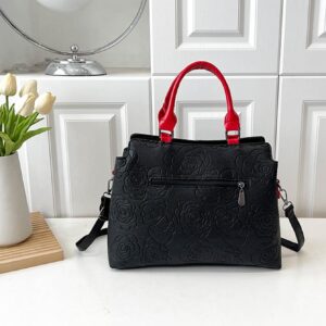 ⁦Ladies mother large-capacity flower print tote bag⁩ - الصورة ⁦3⁩