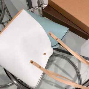 ⁦New Fashion Color Block Handbag - Shoulder Bag - Tote Bag For Women - Shopping Bag⁩ - الصورة ⁦9⁩