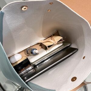 ⁦New Fashion Color Block Handbag - Shoulder Bag - Tote Bag For Women - Shopping Bag⁩ - الصورة ⁦6⁩
