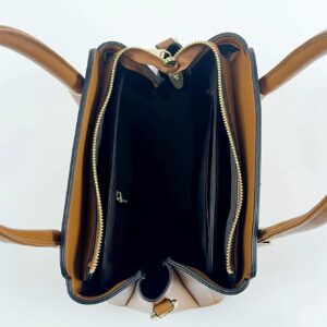 ⁦Fashionable Versatile Texture Tote Bag With Large Capacity And Multiple Compartments For Handhold⁩ - الصورة ⁦6⁩