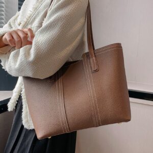 ⁦Minimalist Shoulder Tote Bag, Mothers Day Gift For Mom⁩ - الصورة ⁦2⁩