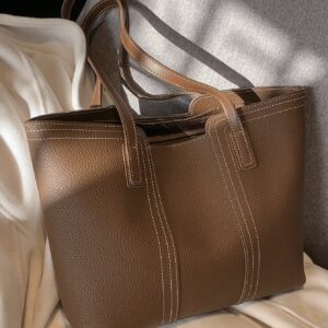⁦Minimalist Shoulder Tote Bag, Mothers Day Gift For Mom⁩ - الصورة ⁦4⁩