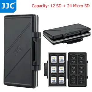 ⁦36 Slots Memory Card Case Water-Resistant Anti-Shock Memory Card Wallet⁩ - الصورة ⁦2⁩