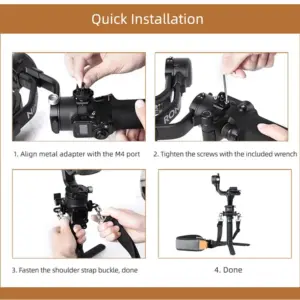 ⁦Quick Release Universal Handheld Accessory Neck Strap DJI Ronin RS3 Pro/RSC 2/RS 2/S/SC⁩ - الصورة ⁦2⁩